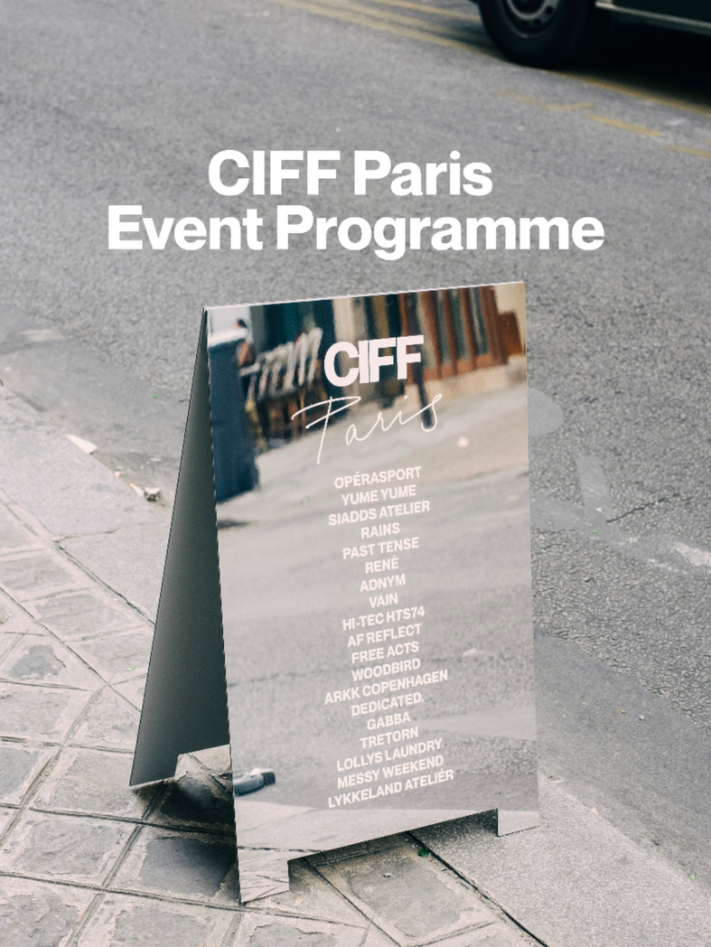 CIFF Paris Event programme