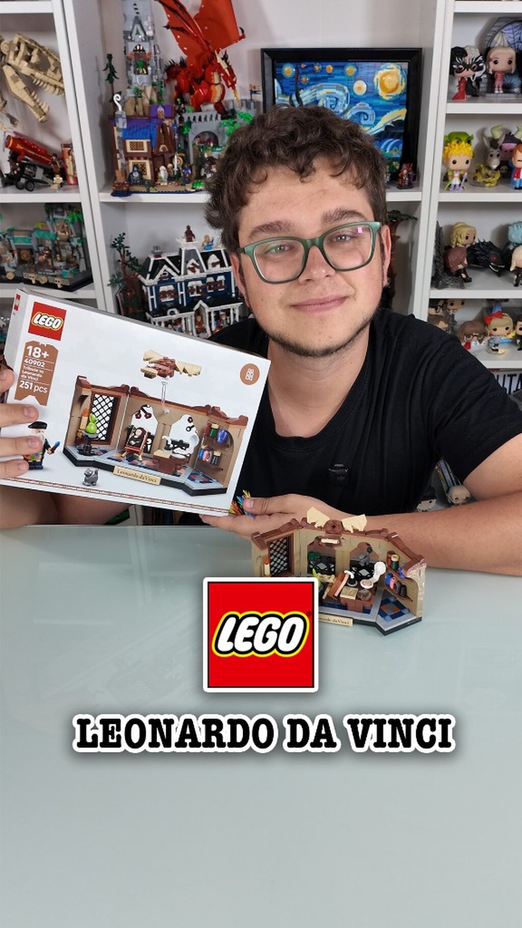 LEGO Tributo a Leonardo da Vinci