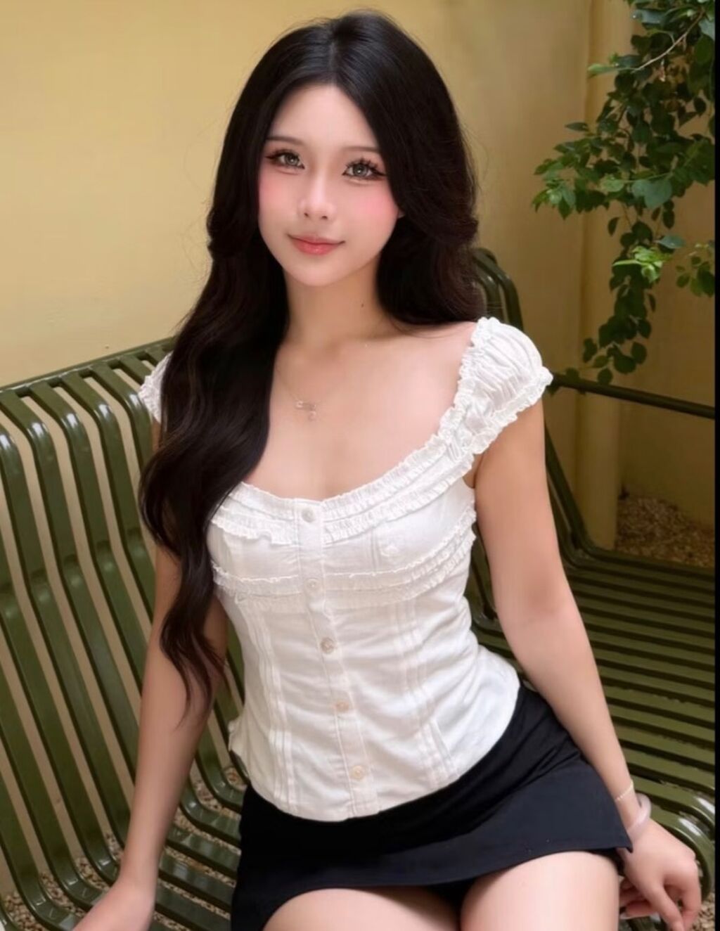 08. &Aacute;o Babydoll Tay Phồng Kimee