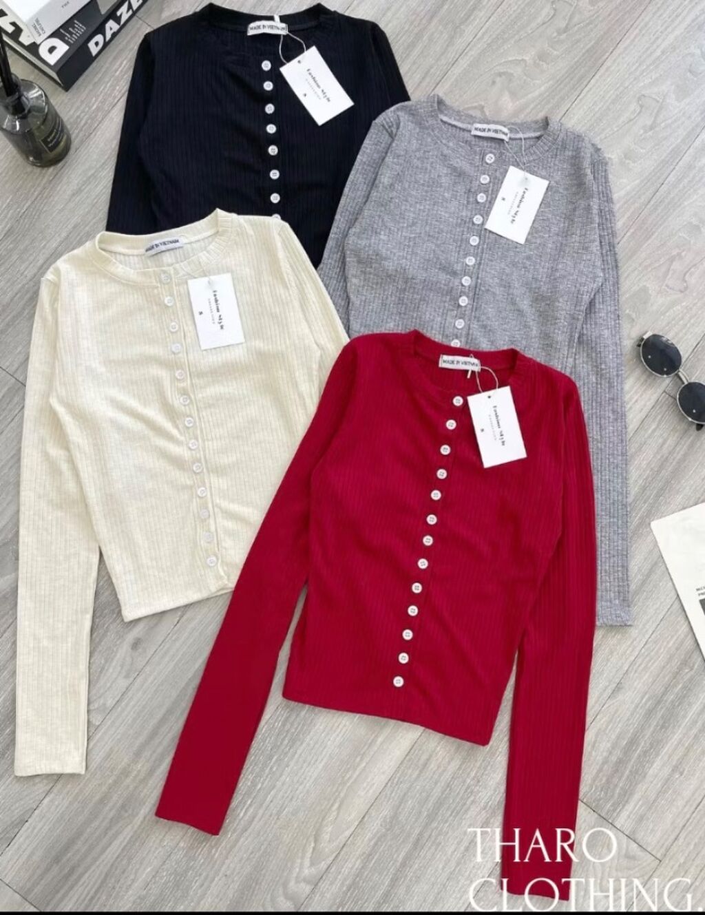 13. &Aacute;o Kho&aacute;c G&acirc;n Len - Tharo Clothing