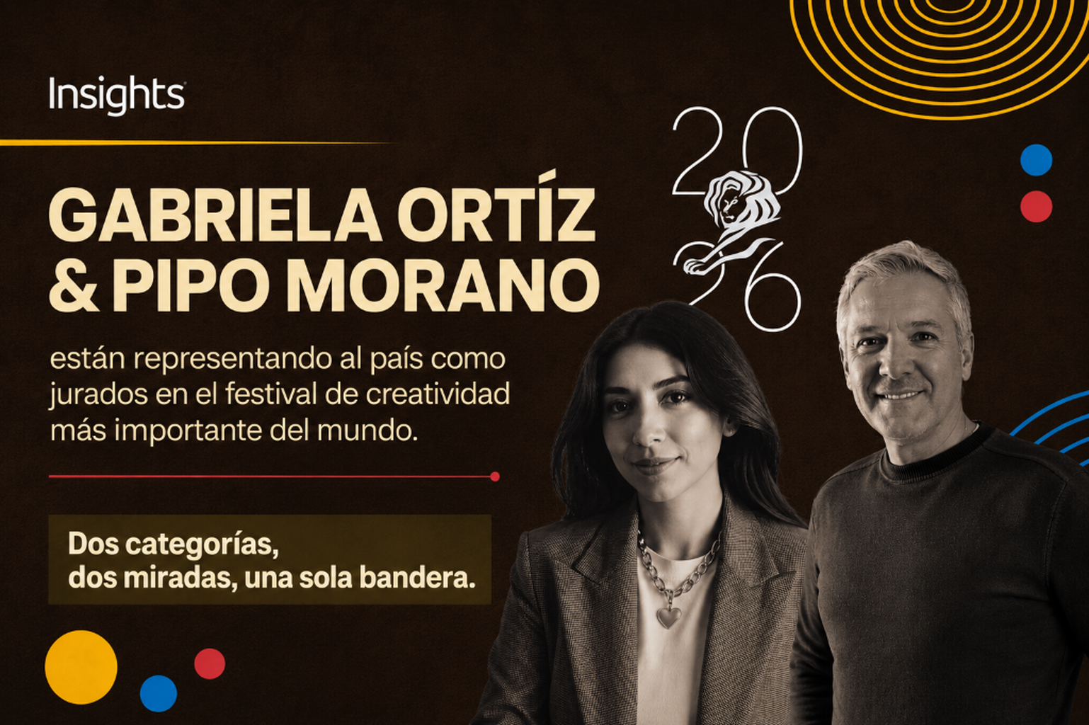 Dos ecuatorianos en el jurado de Cannes Lions 2026: creatividad y orgullo nacional