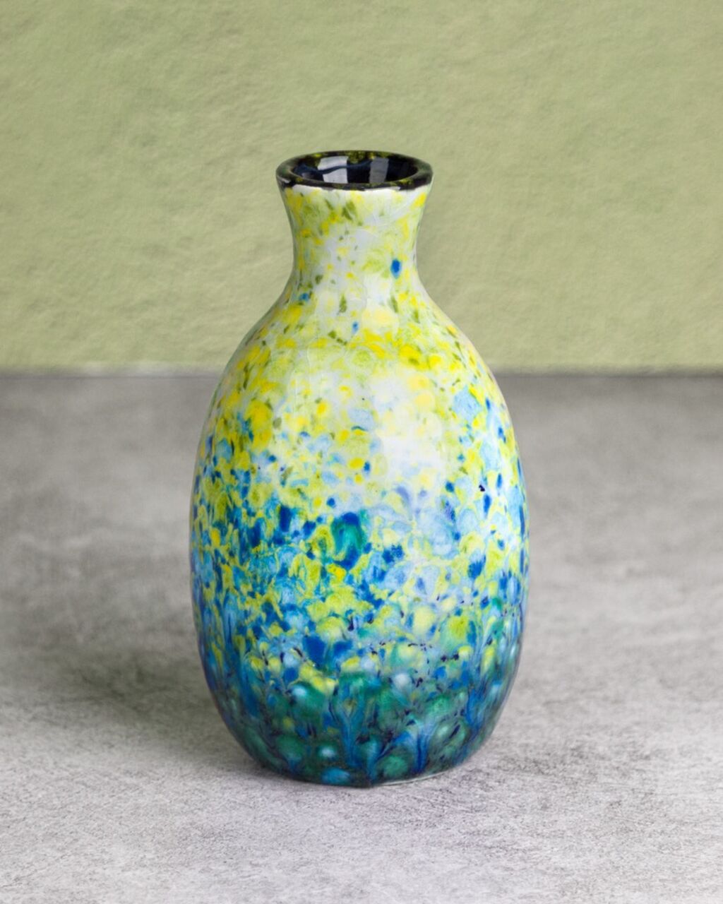 Ombre Jungle Gems Vase