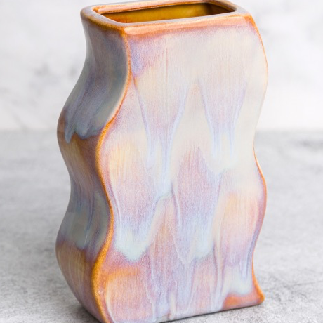 Frozen Pond Squiggle Vase