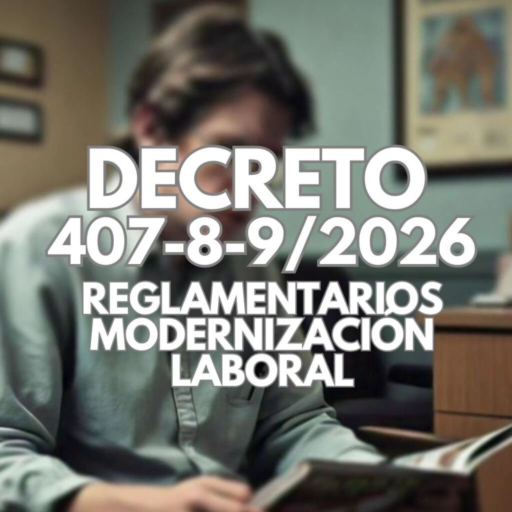 Decretos reglamentarios Ley 27802