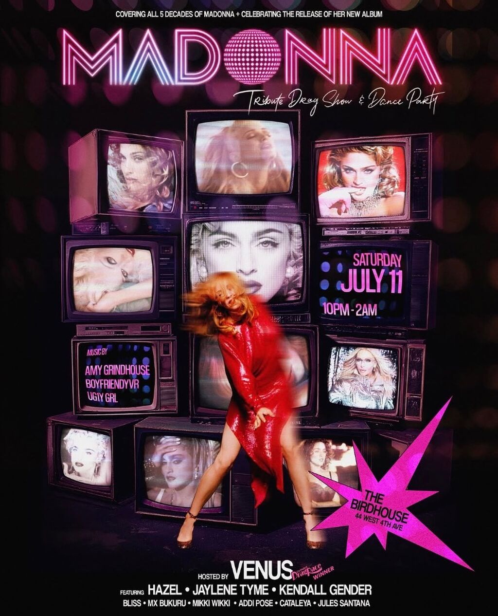 MADONNA: Tribute Drag Show & Dance Party