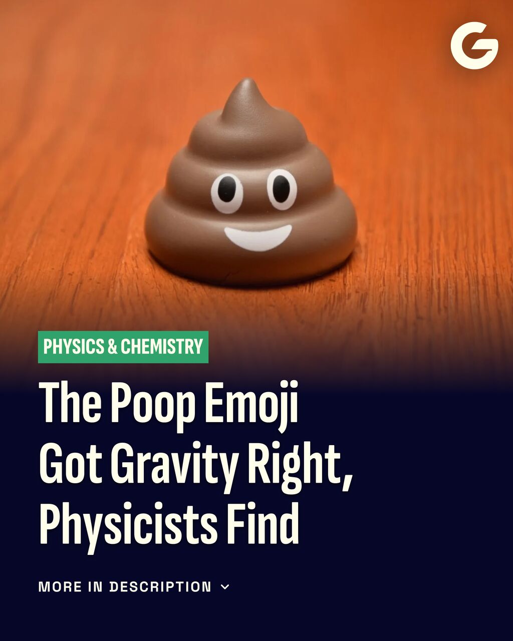 The Poop Emoji Got Gravity Right, Physicists Find