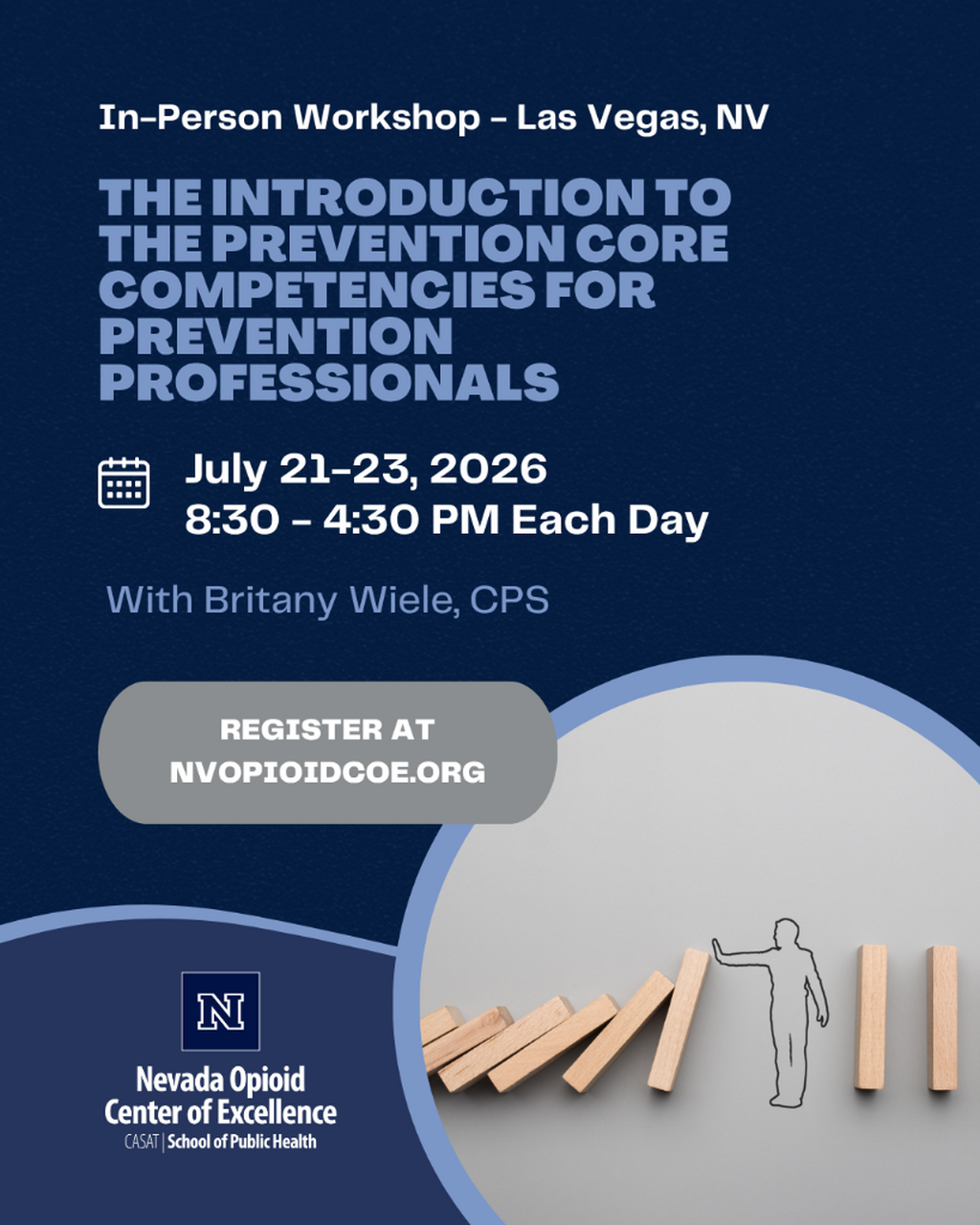 The Introduction to the Prevention Core Competencies for Prevention Professionals (In-Person, Las Vegas)