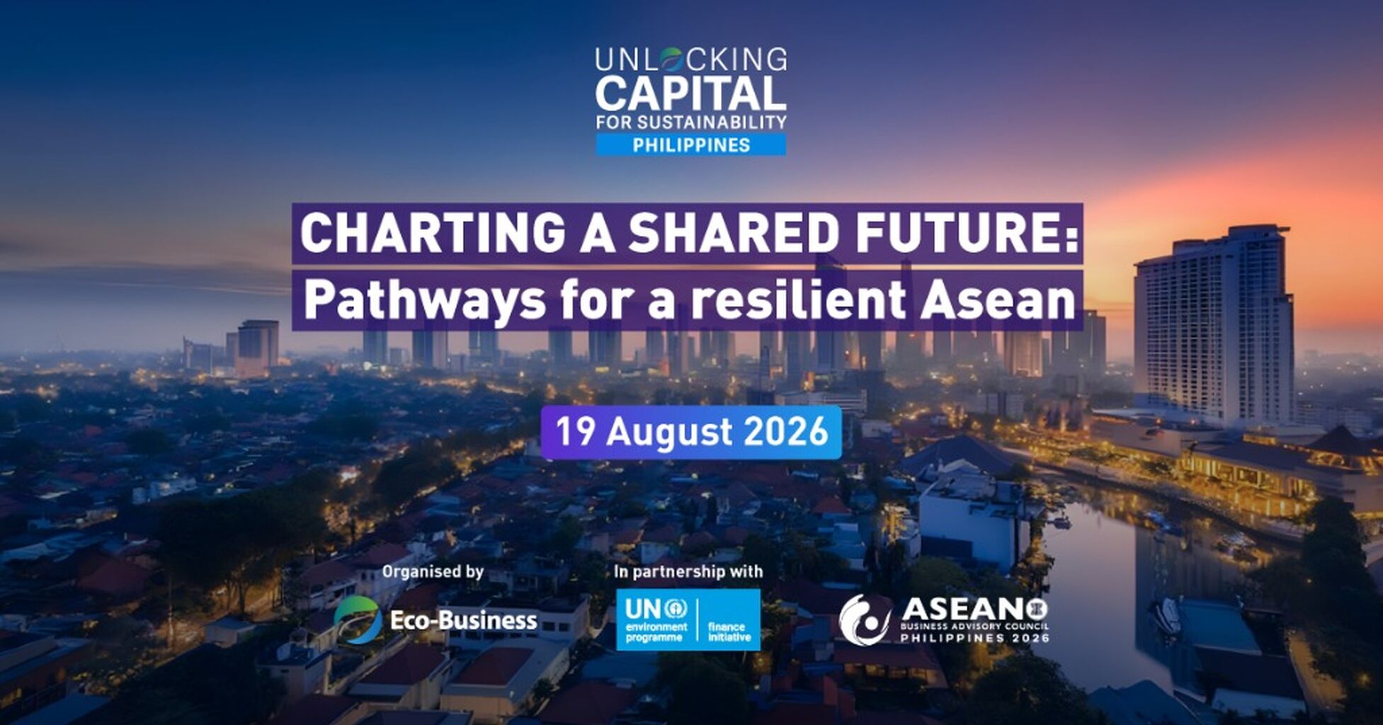 Register for Unlocking capital for sustainability &ndash; Philippines | Early bird pricing (25% off) available