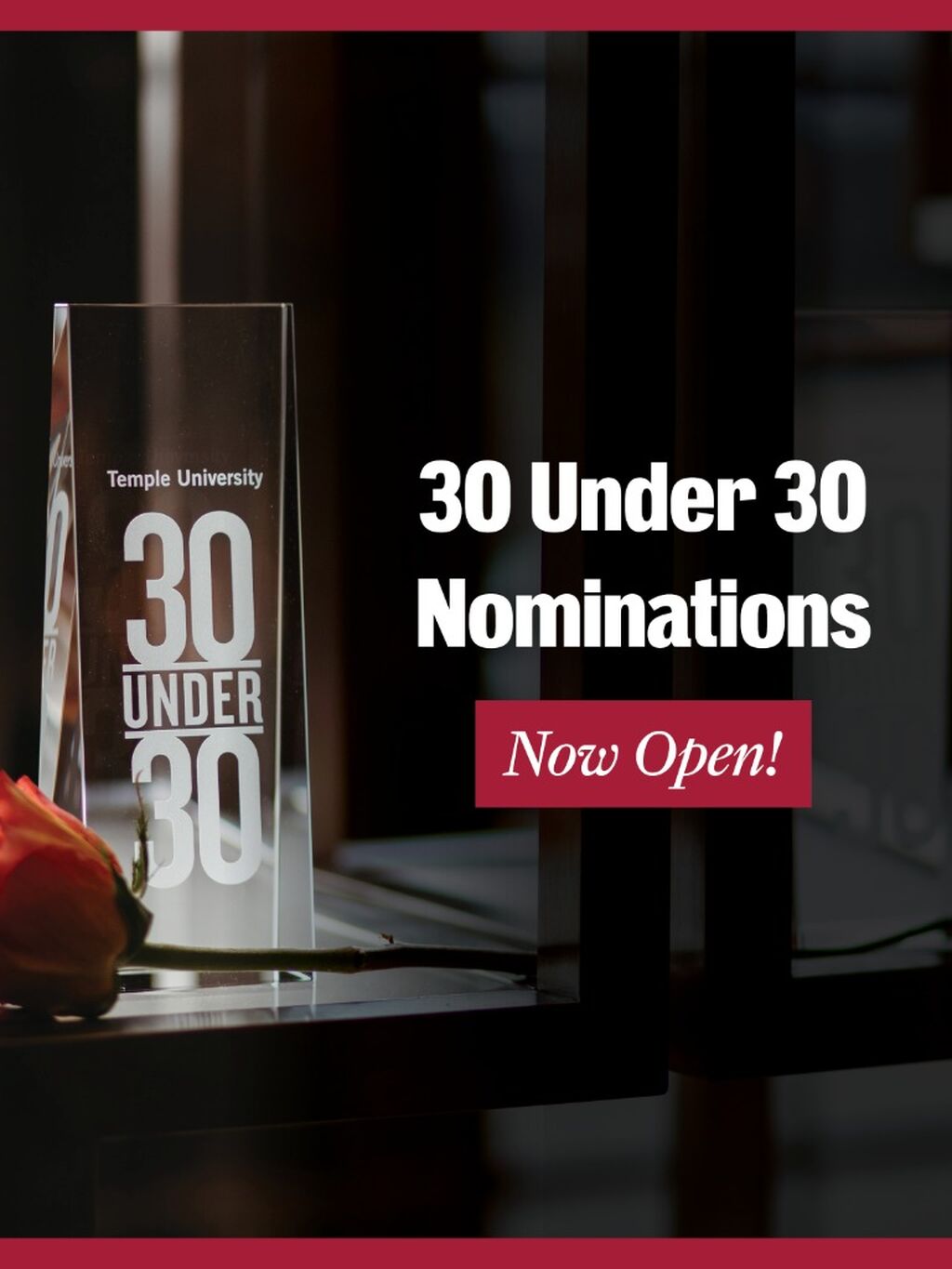 30 Under 30 Nominations