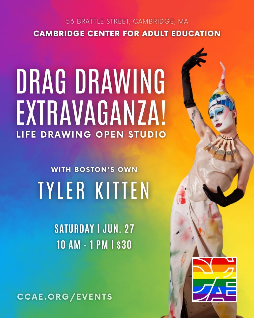 Open Studio for Life Drawing: Drag Extravaganza! 
