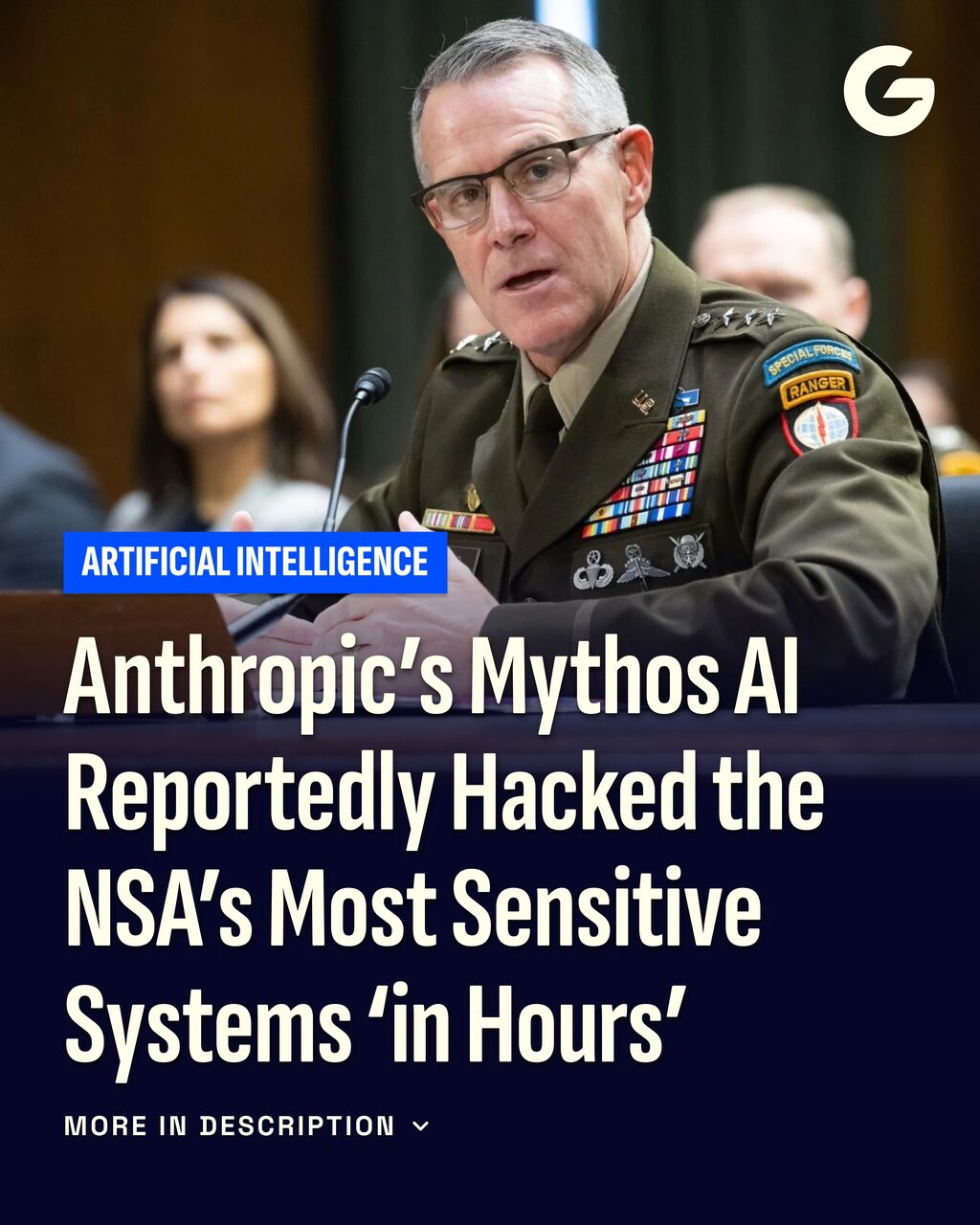 Anthropic&rsquo;s Mythos AI Reportedly Hacked the NSA&rsquo;s Most Sensitive Systems &lsquo;in Hours&rsquo;
