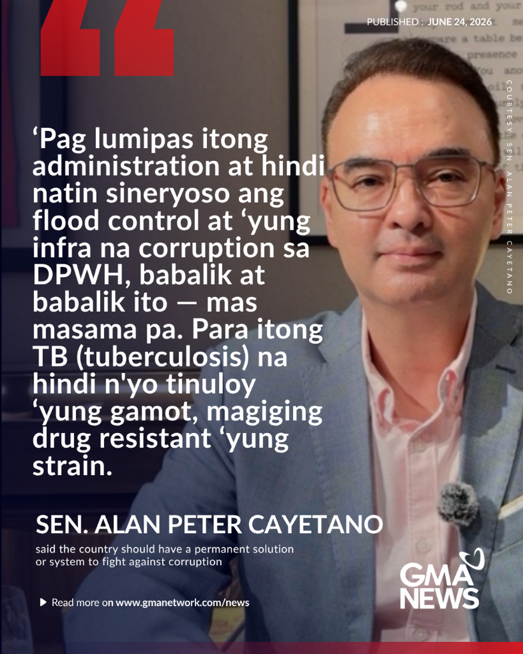 Alan Peter Cayetano: Ping Lacson 'whitewashing' Senate Blue Ribbon Committee direction