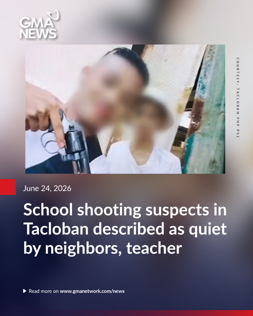 School shooting suspects in Tacloban described as quiet by neighbors, teacher