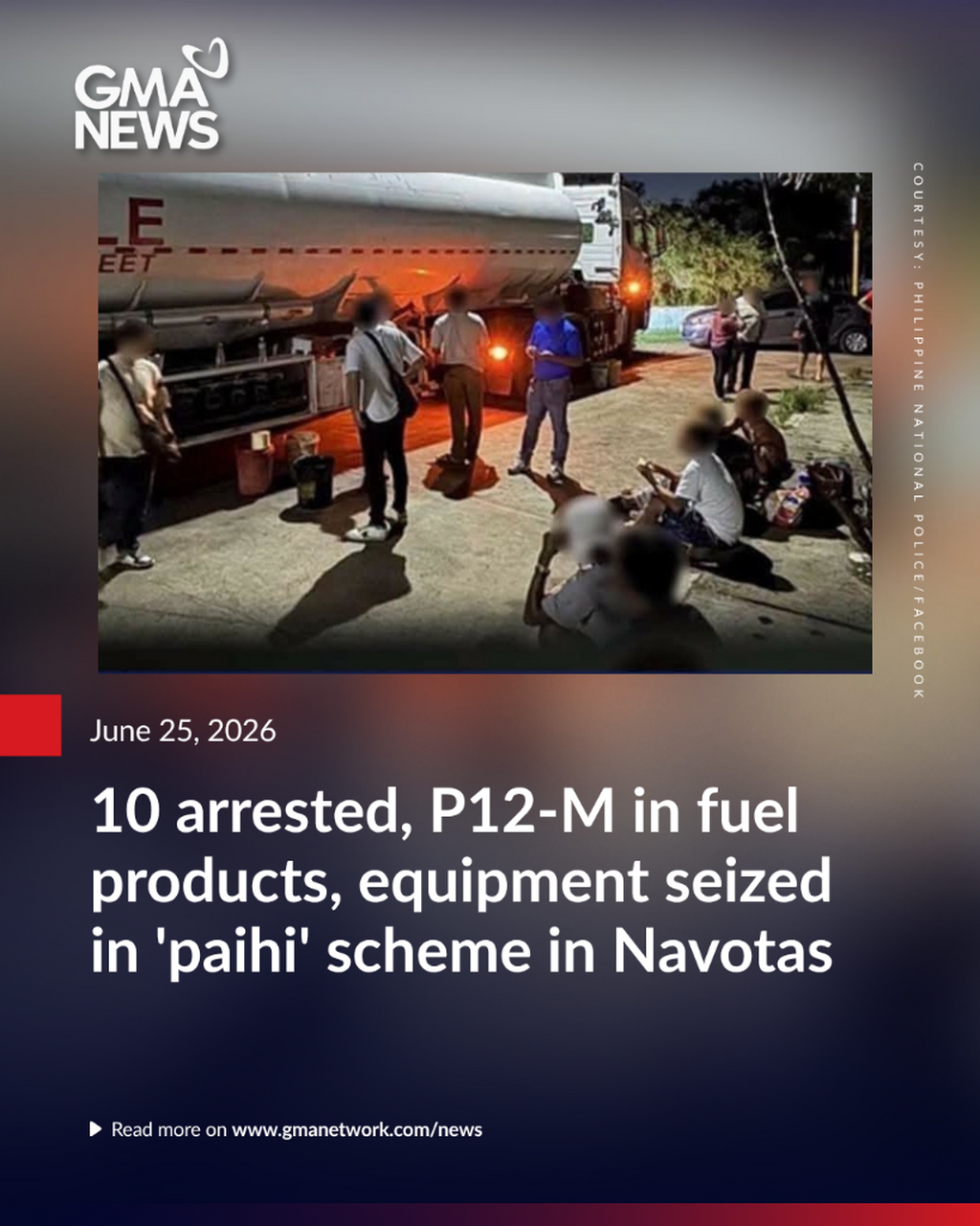 10 arrested, P12M in fuel products, equipment seized in 
