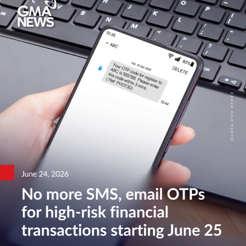No more SMS, email OTPs for high-risk financial transactions starting June 25
