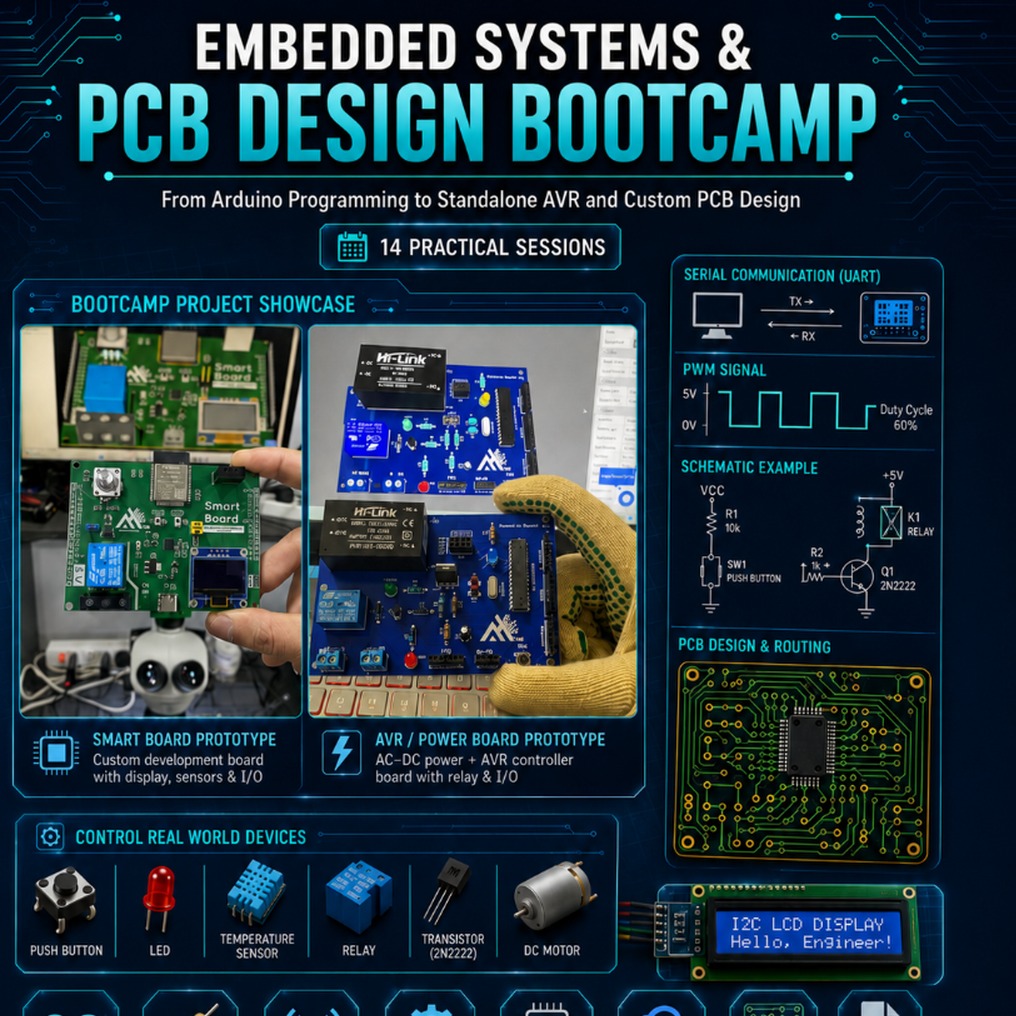 Embedded Systems & PCB Design Bootcamp
