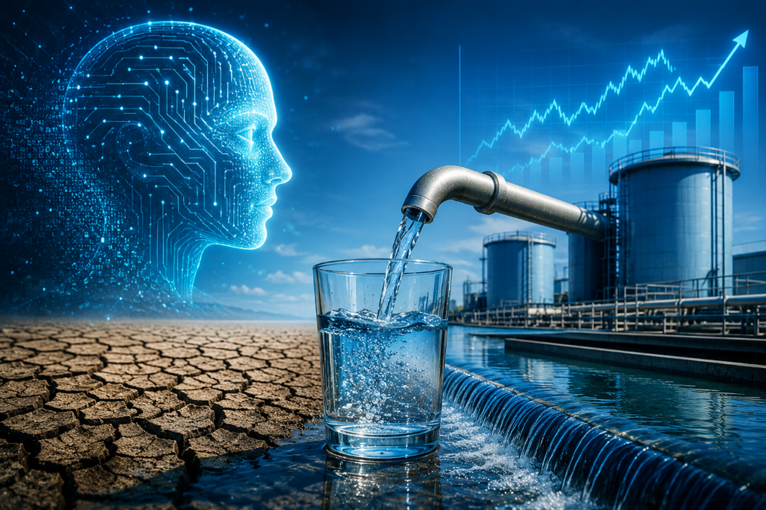 Forget power: The unquenchable AI thirst propelling water stocks up to 45%