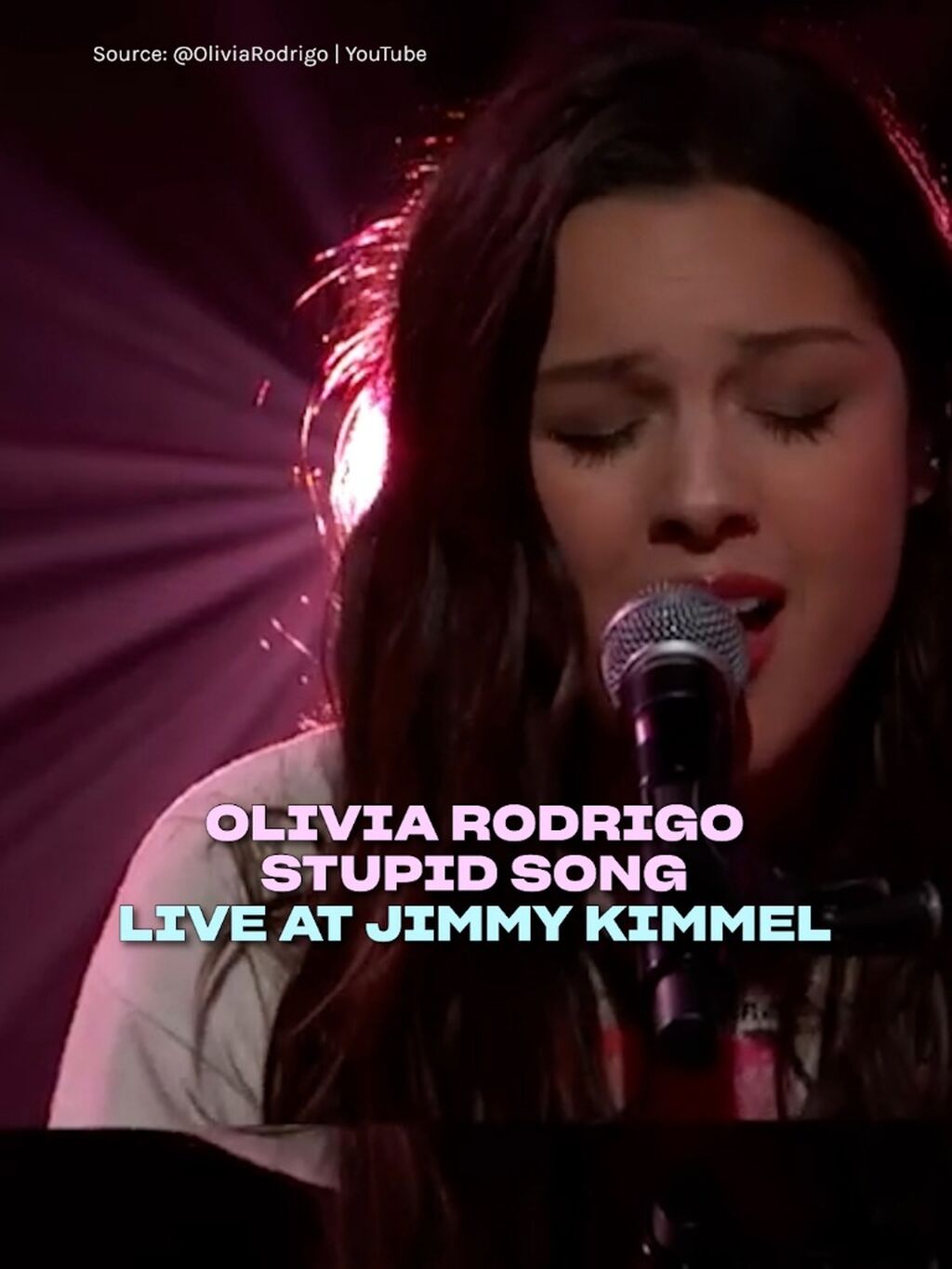 LISTEN TO OLIVIA RODRIGO'S 'YOU SEEM PRETTY SAD FOR A GIRL SO IN LOVE' HERE