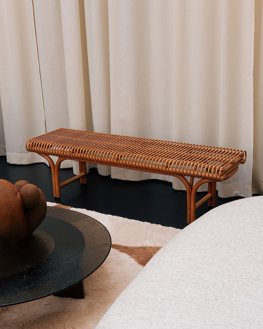 The 202 bench by Joaquim Belsa found its place within &ldquo;Echoes of Space&rdquo; at The Conary