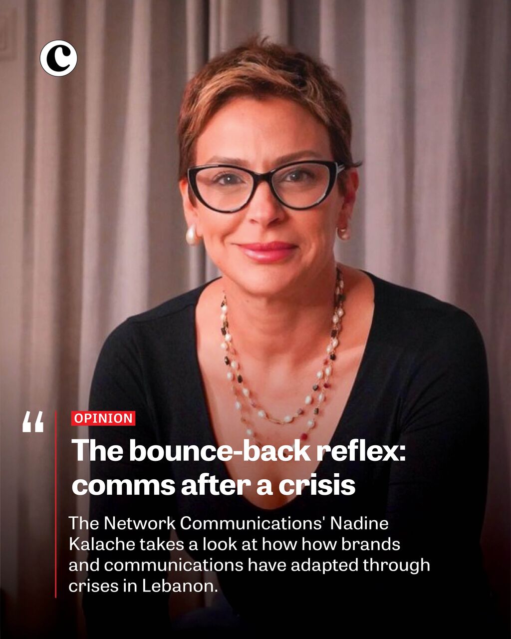 The bounce-back reflex: comms after a crisis in Lebanon