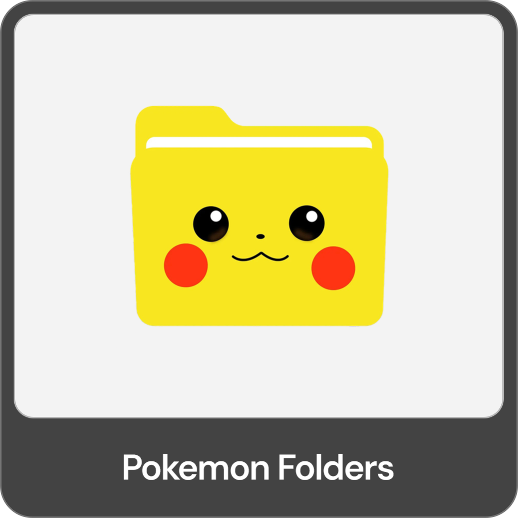 Pokemon Custom Folders For Mac