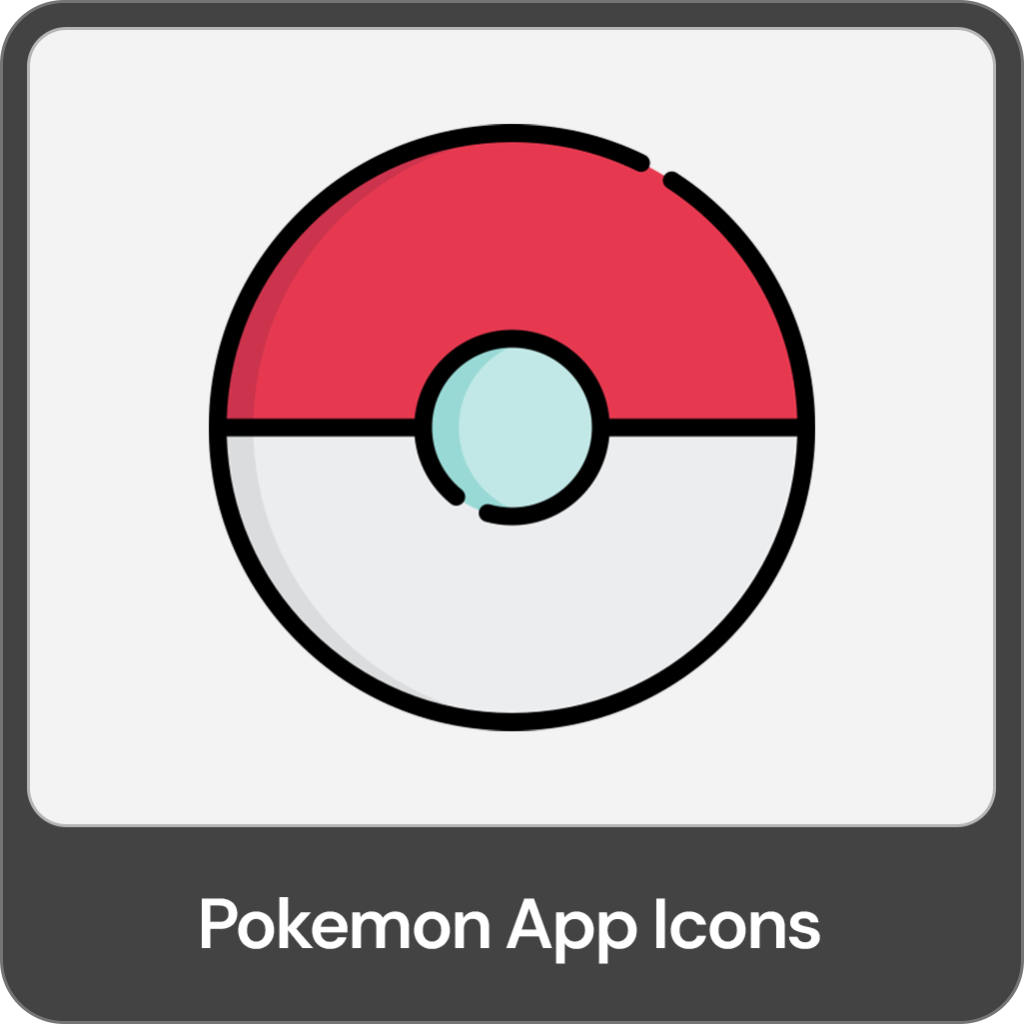 Pokemon Custom App Icons For Mac