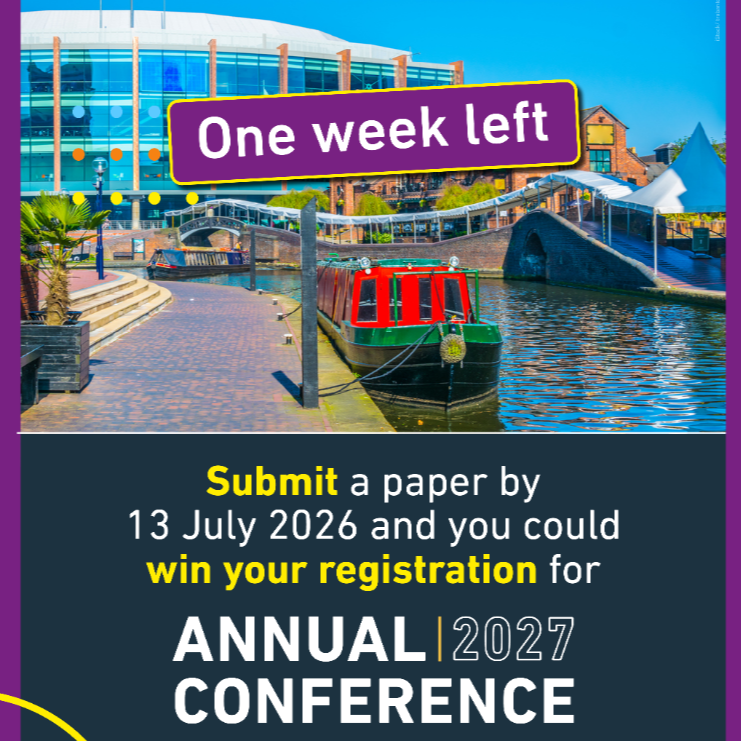 Prize Draw for Annual Conference 2027