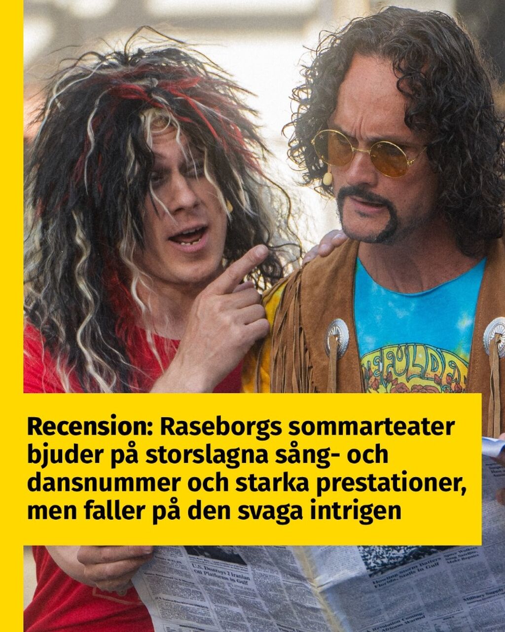 Julafton f&ouml;r rocksugna 50-plussare n&auml;r Raseborgs sommarteater spelar hitkavalkad igen