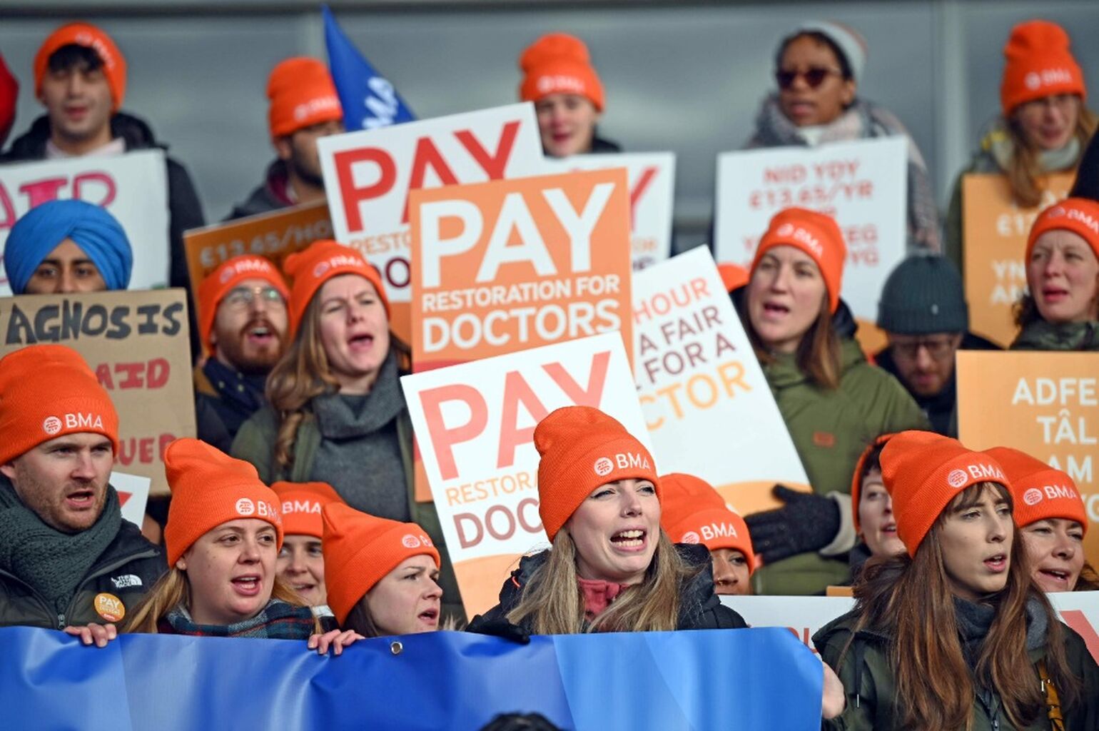 Welsh resident doctor pay dispute  - survey on pay & jobs