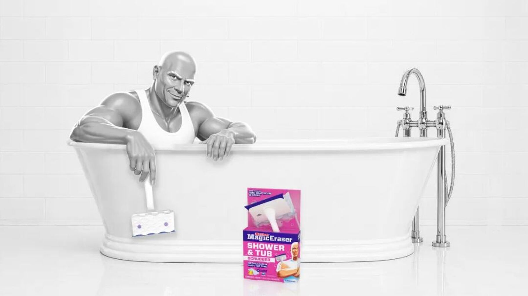 Mr. Clean jumps into a trending beauty routine&mdash;and influencers&rsquo; showers