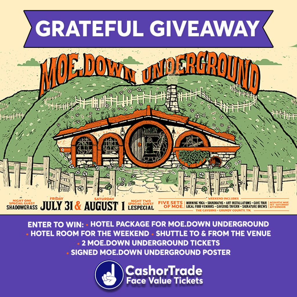 Win tickets to moe.down Underground!