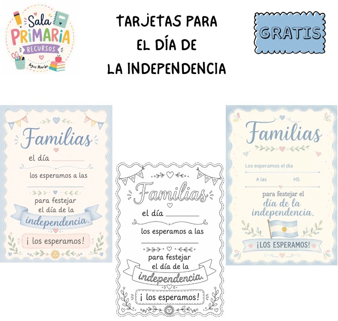 Tarjetas 9 de julio