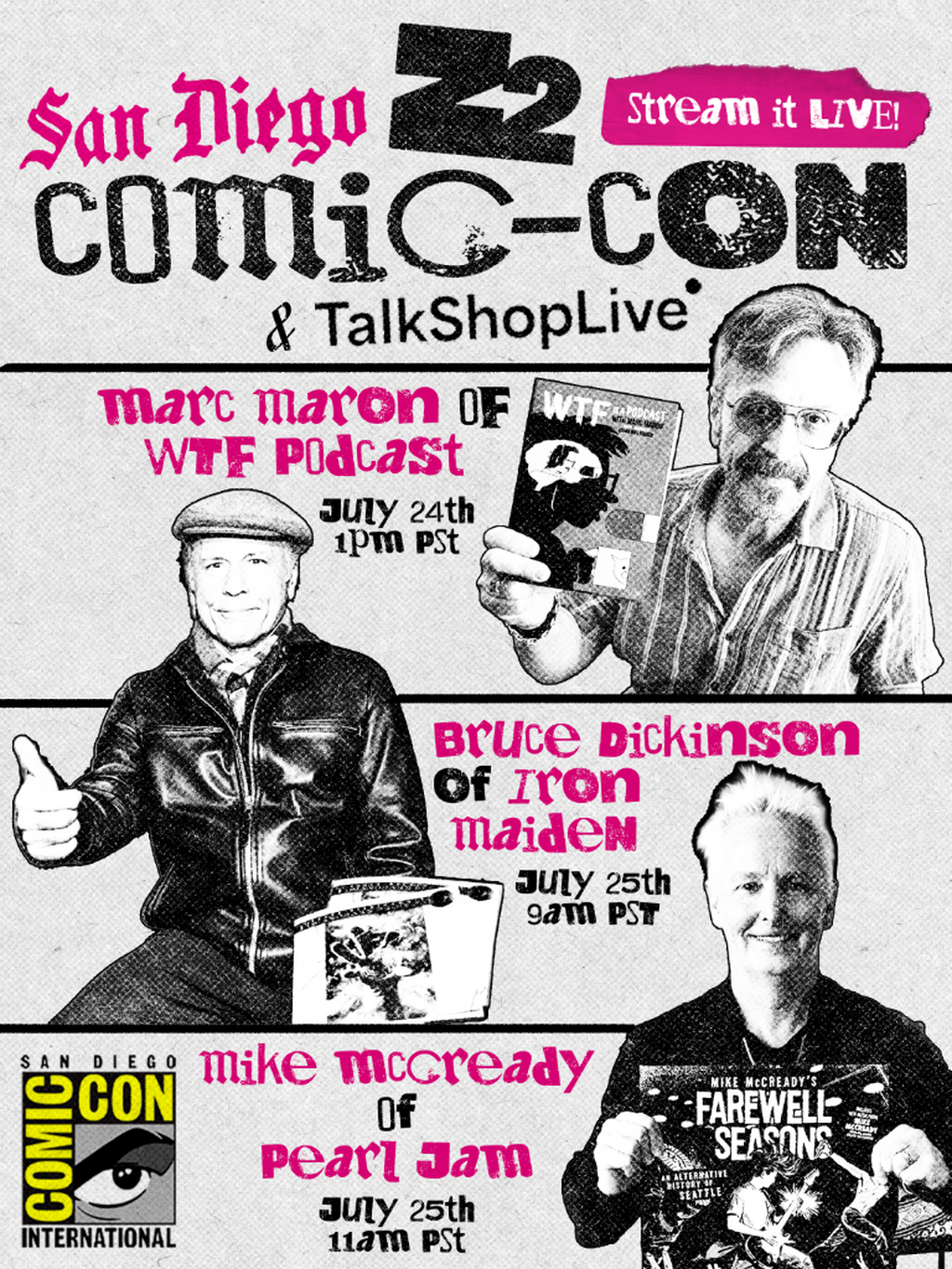 Z2 X TALKSHOPLIVE X SDCC