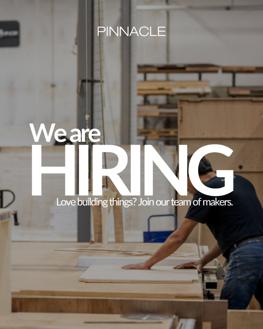We're Hiring! | Builders & Makers