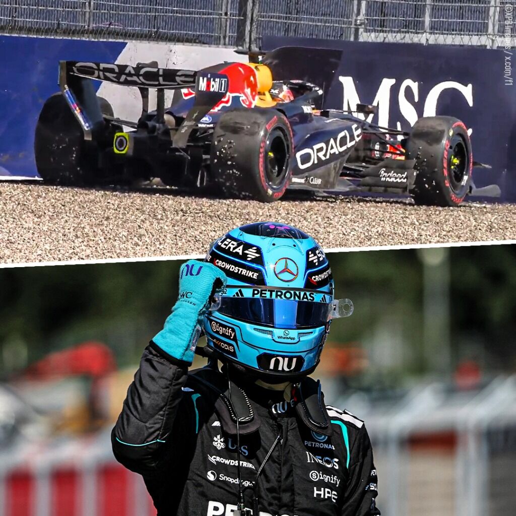 Verstappen crasht im Pole-Kampf! Russell unter Gelb auf P1 &ndash; Ferrari wittert den &Ouml;sterreich-Coup