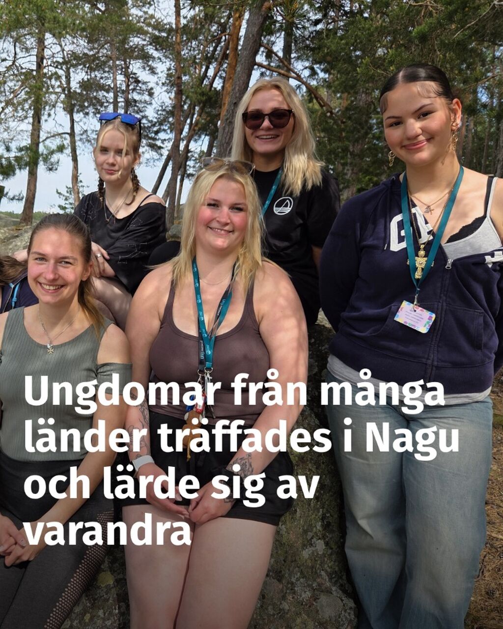 Internationellt ungdomsutbyte i Nagu bj&ouml;d p&aring; m&aring;nga spr&aring;k och kulturbad