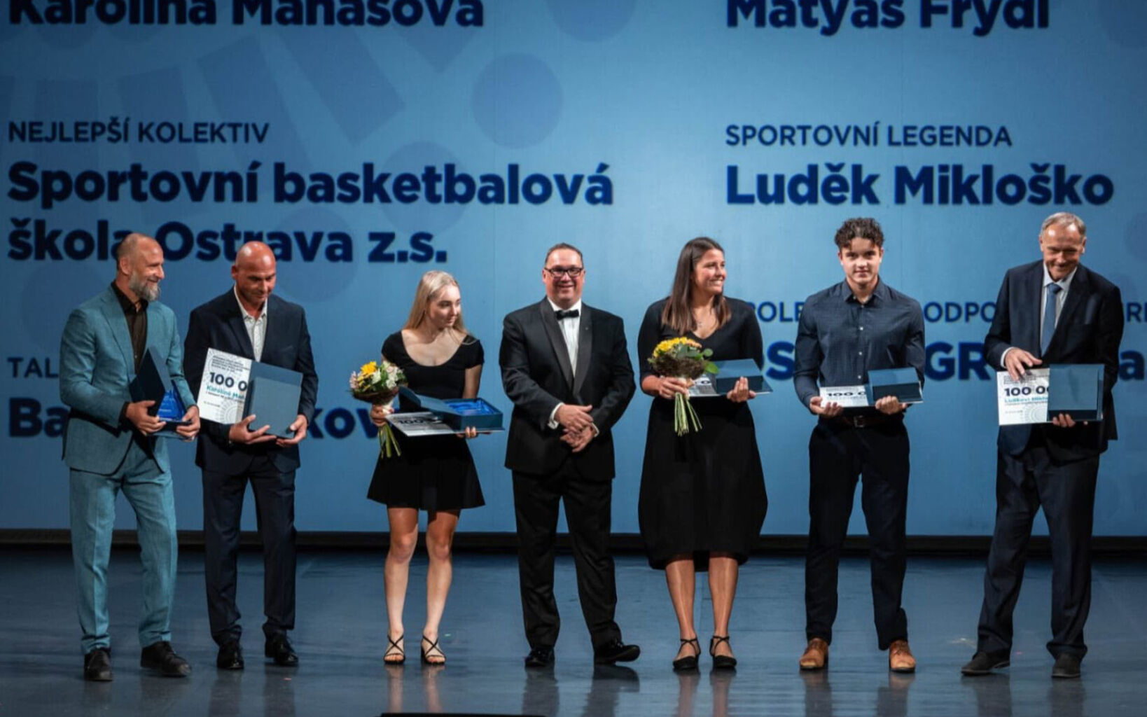 Basketbalistky SB&Scaron; Ostrava jsou nejlep&scaron;&iacute;m sportovn&iacute;m kolektivem roku 2025