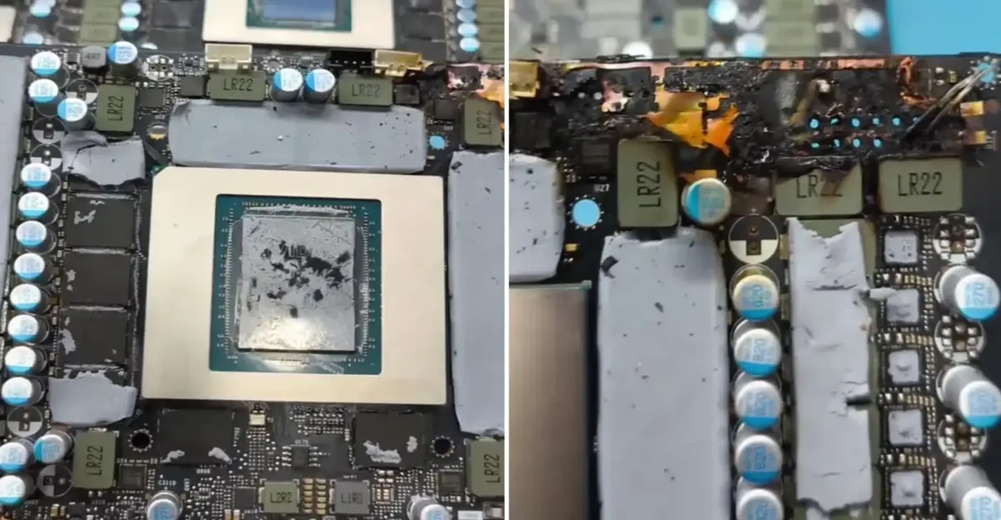 NVIDIA RTX 5090 With Blown Off 12VHPWR Port Appears At Vietnamese Repair Shop