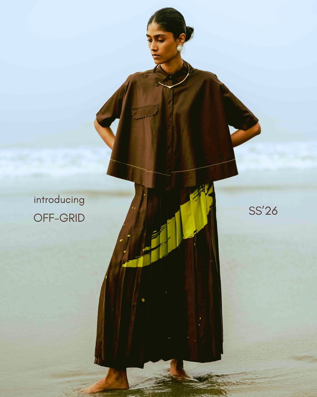 Splash Skirt Pant Set
