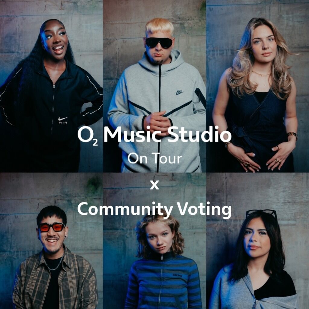 o2 Music Studio on Tour Voting
