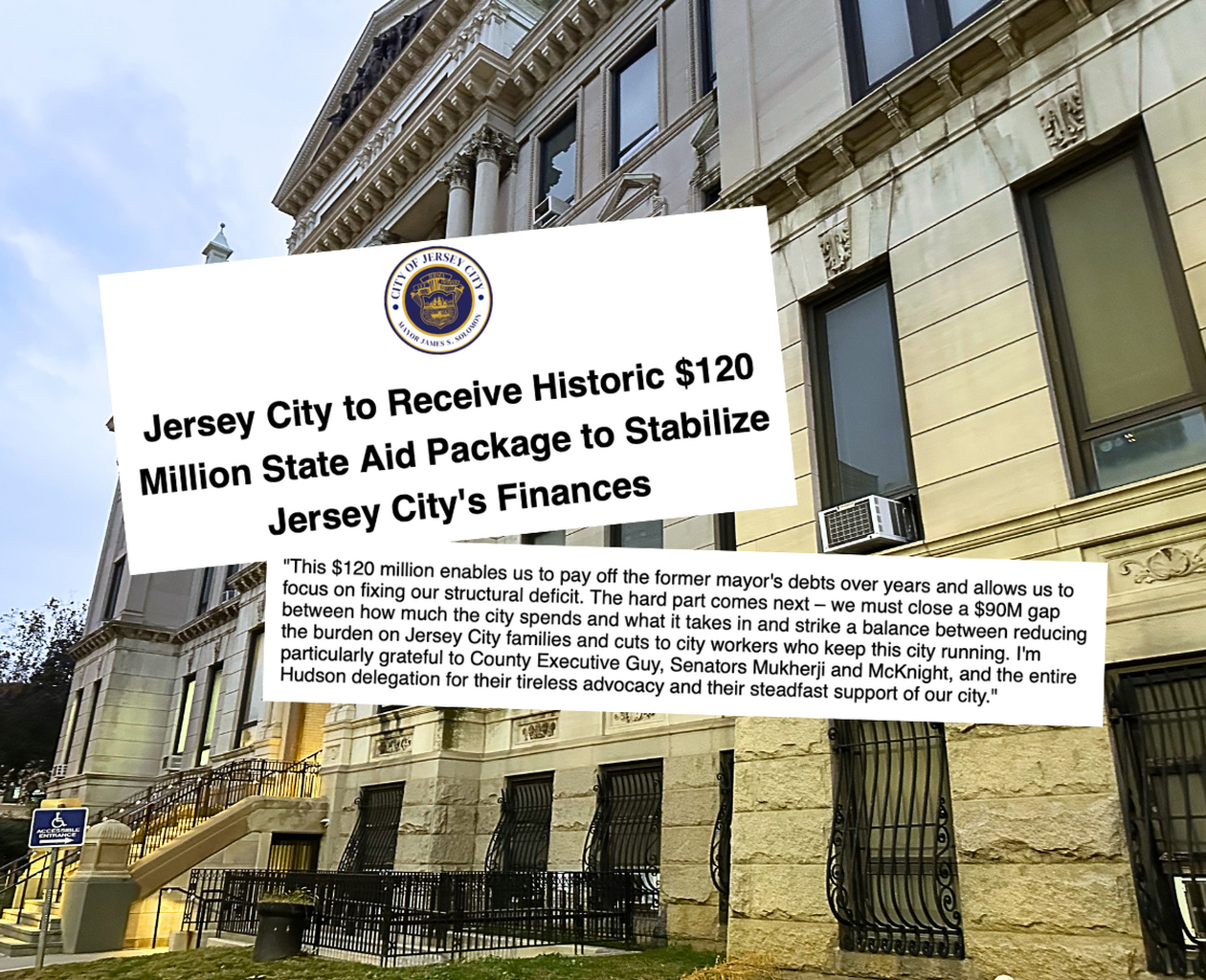 New Jersey To Give Jersey City Millions To Cut Budget Crisis, E-Bike Riders Now Need A License And More In This Hudson County News Roundup