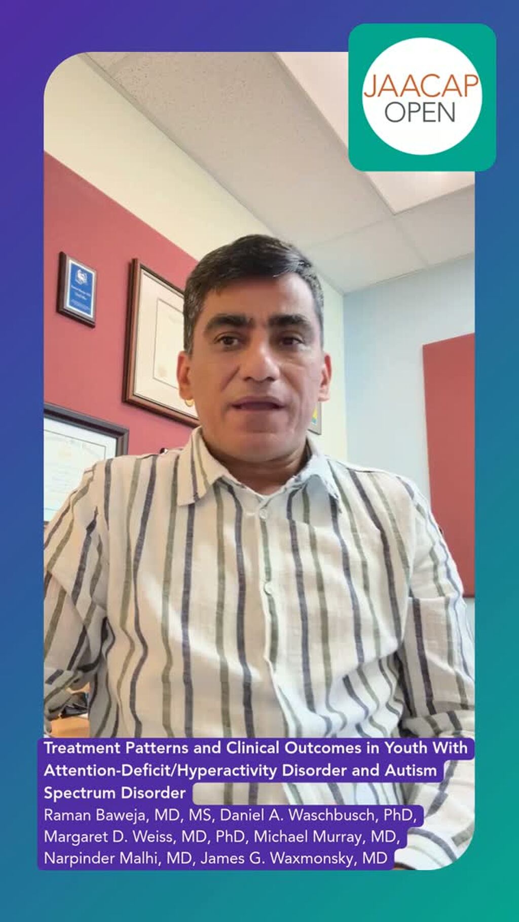JO author video Raman Baweja