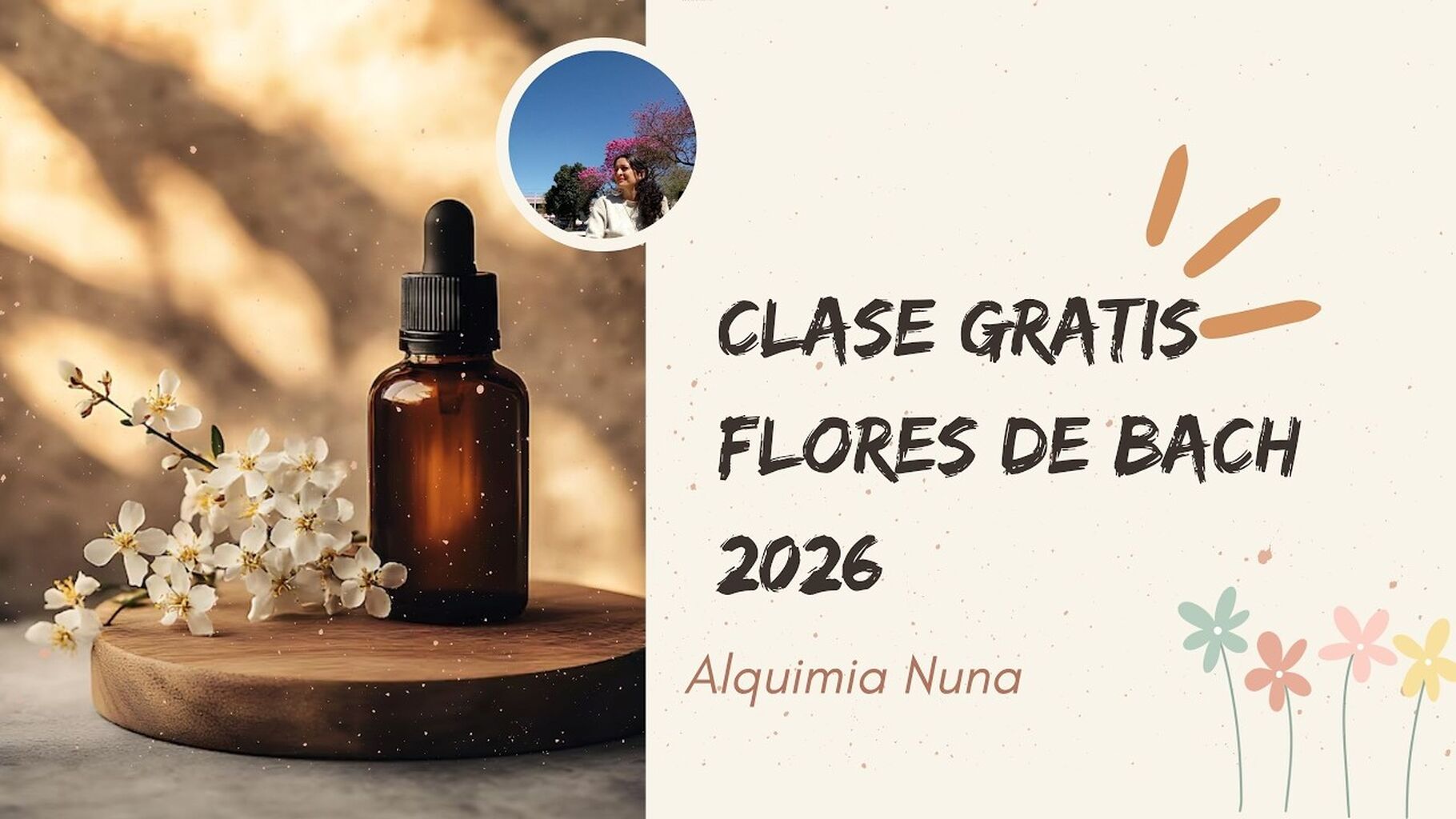 Curso Gratis Flores de Bach 28 de febrero 2026
