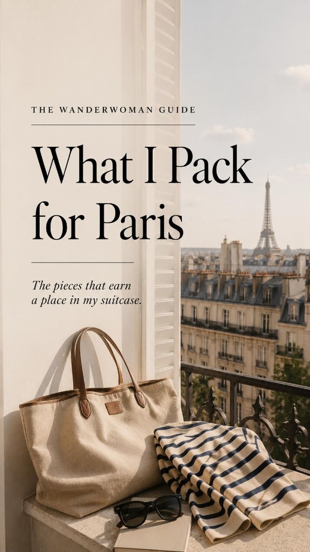 What I Pack for Paris