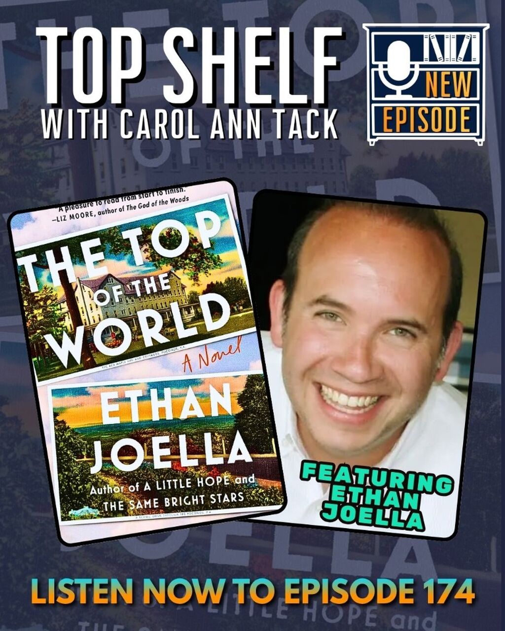 E174: Interview with Ethan Joella, author of The top of the World