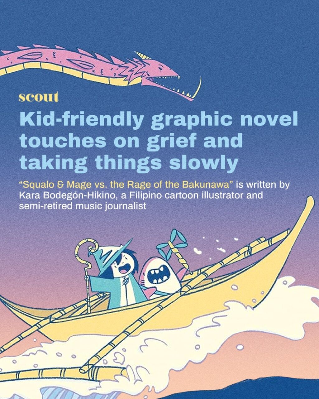 Kid-friendly graphic novel touches on grief and taking things slowly