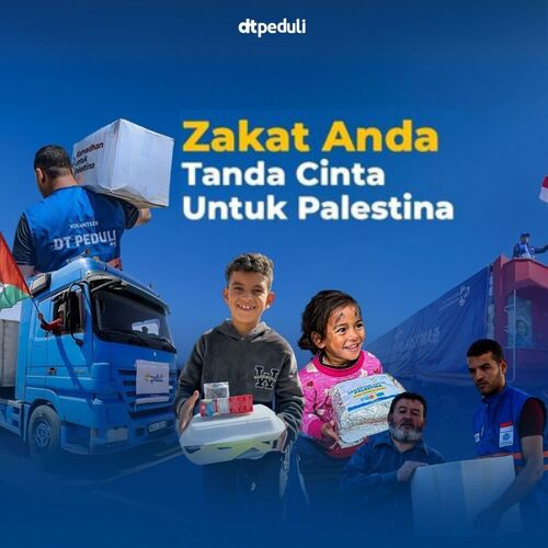 Zakat Anda Tanda Cinta Untuk Palestina