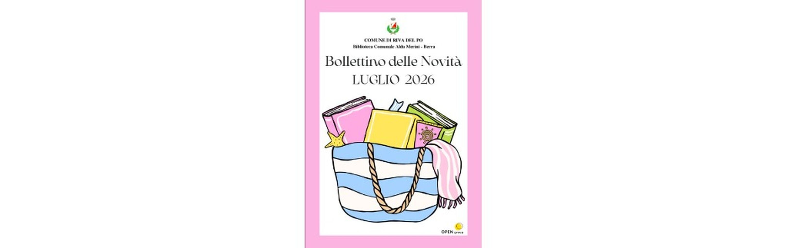 Bollettino novit&agrave; luglio 2026 &ndash; Biblioteca di Berra