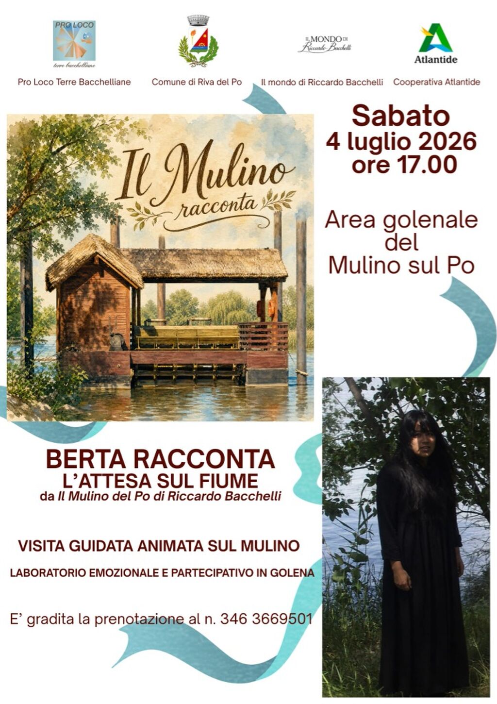 &ldquo;Il Mulino racconta&rdquo; &ndash; Berta racconta l&rsquo;attesa sul fiume