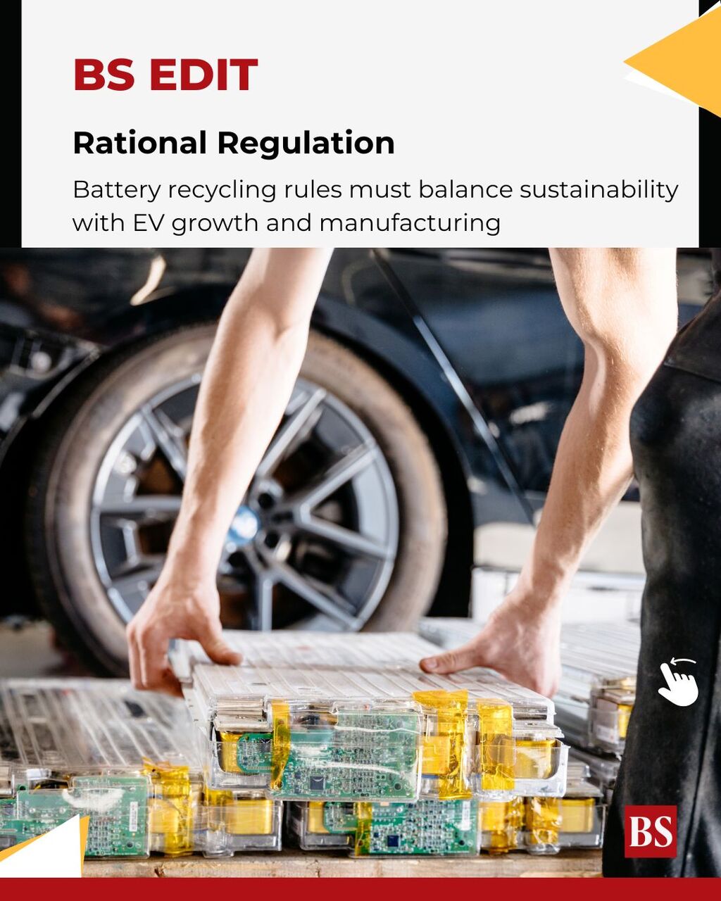 Rational regulation: India's battery-recycling norms must evolve with tech